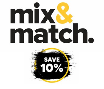 Mix and match to save 10%