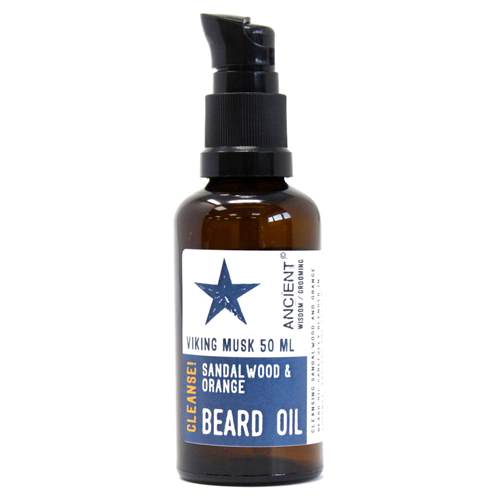 Pure and natural beard oil