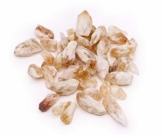 Raw Citrine Rough Points