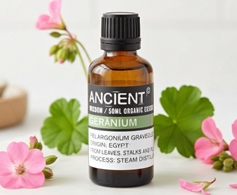 Ancient Wisdom organic geranium essential oil