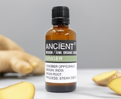 Ancient Wisdom organic ginger essential oil