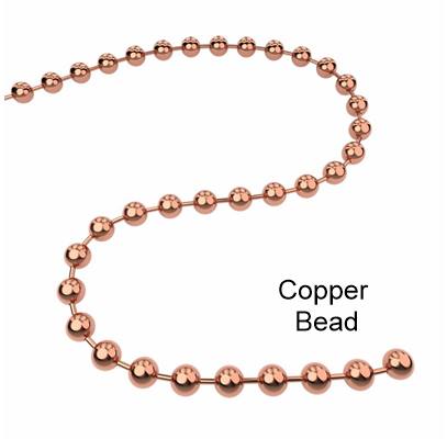 Copper Bead Chain