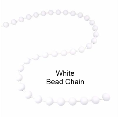 White Bead Chain