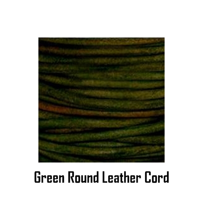 Q Link round style leather cord