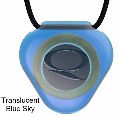 Translucent Blue SkyAcrylic Qlink Pendant