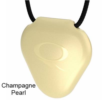 Champagne Pearl Acrylic Qlink Pendant