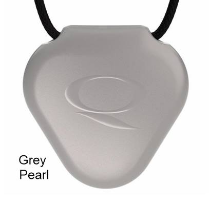 Grey Acrylic Qlink Pendant