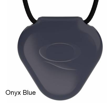 Onyx Blue Acrylic Qlink Pendant
