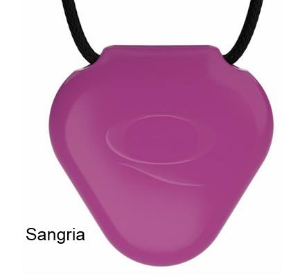 Sangria Red Acrylic Qlink Pendant