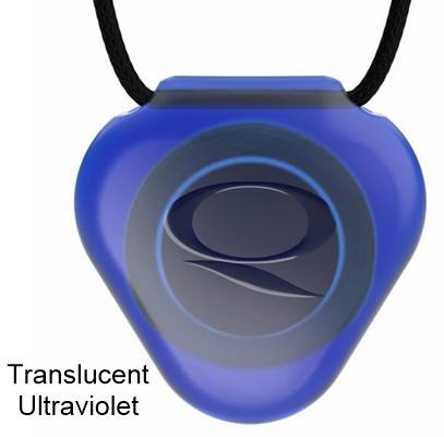 Translucent Ultraviolet Acrylic Qlink Pendant