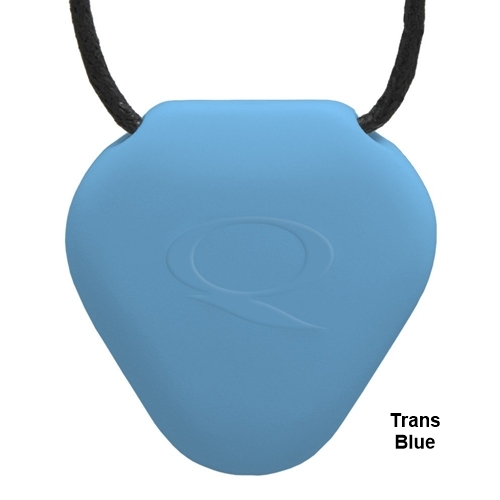 Trans Blue Acrylic Qlink Pendant