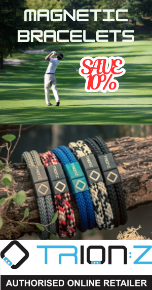 10% Voucher code off Trion Z Magnetic Bracelets