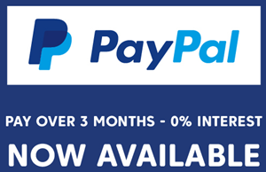 Spread the cost with Paypal, 3 months interest free